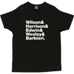 Porcupine Tree Line-Up T-Shirt -ThinkWear Collective Sales porcupine tree line up tshirt 2 black mens v neck tshirt