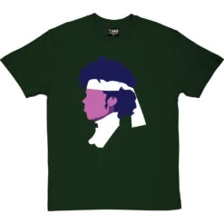 Prince Portrait T-Shirt 21 Prince Portrait T-Shirt -ThinkWear Collective Sales prince profile tshirt bottlegreentshirt