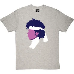 Prince Portrait T-Shirt 23 Prince Portrait T-Shirt -ThinkWear Collective Sales prince profile tshirt lightoxfordtshirt