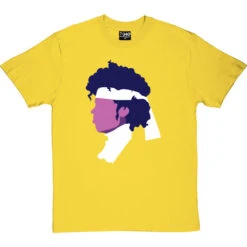 Prince Portrait T-Shirt 29 Prince Portrait T-Shirt -ThinkWear Collective Sales prince profile tshirt yellowtshirt