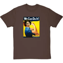 Princess Leia: We Can Do It T-Shirt -ThinkWear Collective Sales princess leia we can do it tshirt hazelnuttshirt
