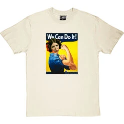 Princess Leia: We Can Do It T-Shirt -ThinkWear Collective Sales princess leia we can do it tshirt naturaltshirt