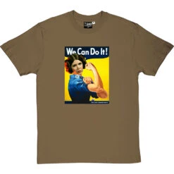 Princess Leia: We Can Do It T-Shirt -ThinkWear Collective Sales princess leia we can do it tshirt olivetshirt