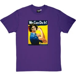 Princess Leia: We Can Do It T-Shirt -ThinkWear Collective Sales princess leia we can do it tshirt purpletshirt