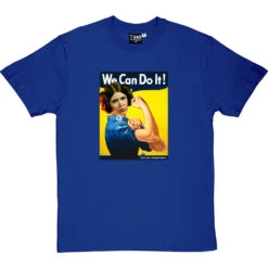 Princess Leia: We Can Do It T-Shirt -ThinkWear Collective Sales princess leia we can do it tshirt royalbluetshirt
