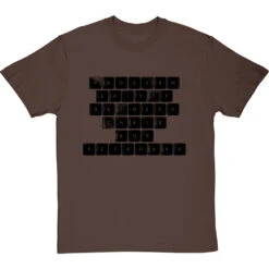 Problem Exists Between Chair And Keyboard T-Shirt -ThinkWear Collective Sales problem exists tshirt 1 hazelnuttshirt