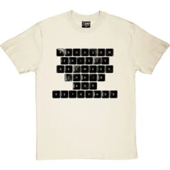 Problem Exists Between Chair And Keyboard T-Shirt -ThinkWear Collective Sales problem exists tshirt 1 naturaltshirt