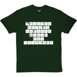 Problem Exists Between Chair And Keyboard T-Shirt -ThinkWear Collective Sales problem exists tshirt 2 bottlegreentshirt