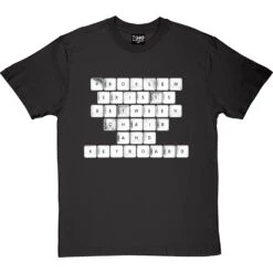 Problem Exists Between Chair And Keyboard T-Shirt -ThinkWear Collective Sales problem exists tshirt 2 charcoaltshirt