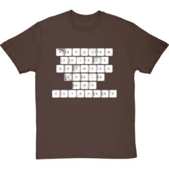 Problem Exists Between Chair And Keyboard T-Shirt -ThinkWear Collective Sales problem exists tshirt 2 hazelnuttshirt