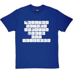 Problem Exists Between Chair And Keyboard T-Shirt -ThinkWear Collective Sales problem exists tshirt 2 royalbluetshirt