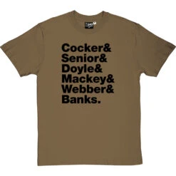 Pulp Line-Up T-Shirt -ThinkWear Collective Sales pulp tshirt 1 olivetshirt