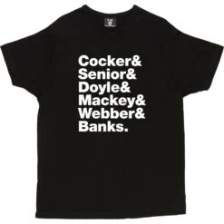 Pulp Line-Up T-Shirt -ThinkWear Collective Sales pulp tshirt 2 black mens v neck tshirt