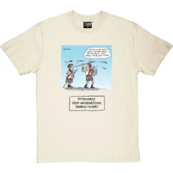 Pythagoras T-Shirt -ThinkWear Collective Sales pythagoras tshirt 1 naturaltshirt