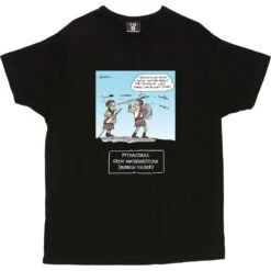 Pythagoras T-Shirt -ThinkWear Collective Sales pythagoras tshirt 2 black mens v neck tshirt