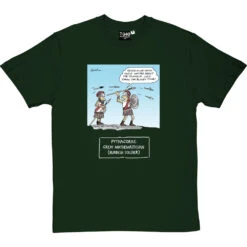 Pythagoras T-Shirt -ThinkWear Collective Sales pythagoras tshirt 2 bottlegreentshirt