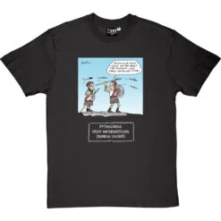 Pythagoras T-Shirt -ThinkWear Collective Sales pythagoras tshirt 2 charcoaltshirt