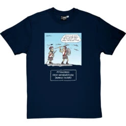 Pythagoras T-Shirt -ThinkWear Collective Sales pythagoras tshirt 2 navybluetshirt