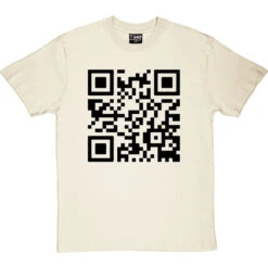QR Code T-Shirt 14 QR Code T-Shirt -ThinkWear Collective Sales qr code tshirt 1 naturaltshirt