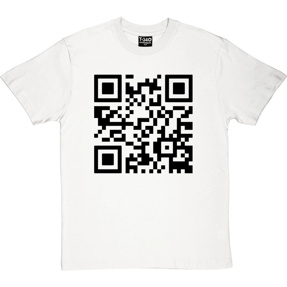 QR Code T-Shirt 3 QR Code T-Shirt - Image 3