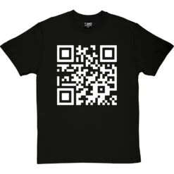 QR Code T-Shirt 12 QR Code T-Shirt -ThinkWear Collective Sales qr code tshirt 2 blacktshirt