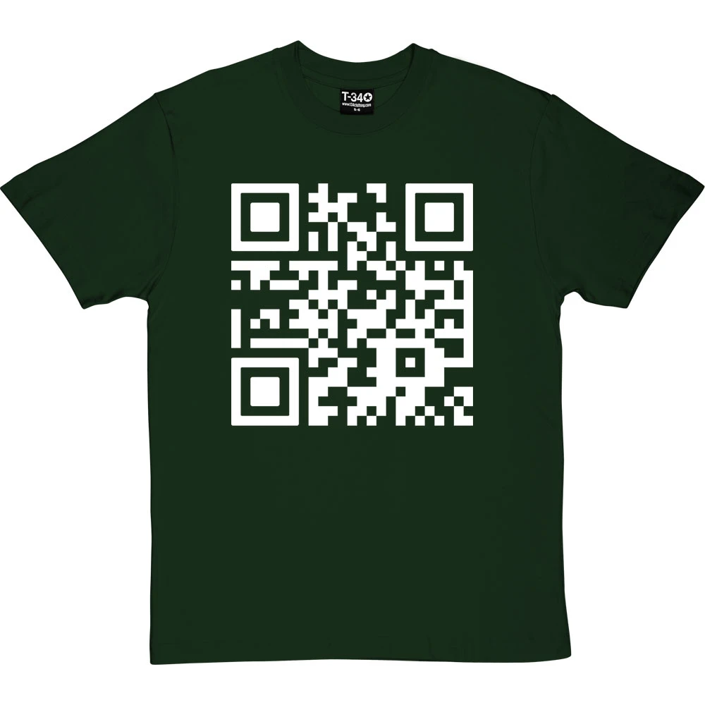 QR Code T-Shirt 1 QR Code T-Shirt