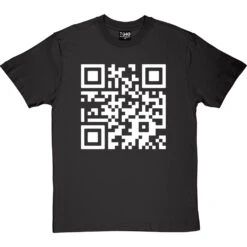 QR Code T-Shirt 13 QR Code T-Shirt -ThinkWear Collective Sales qr code tshirt 2 charcoaltshirt