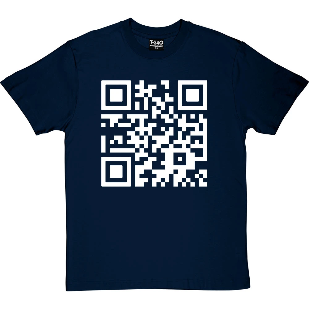 QR Code T-Shirt 4 QR Code T-Shirt - Image 4