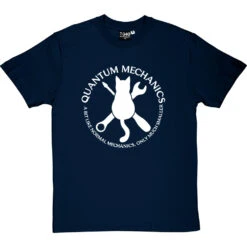 Quantum Mechanics T-Shirt -ThinkWear Collective Sales quantum mechanics tshirt 2 navybluetshirt