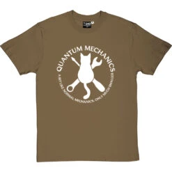 Quantum Mechanics T-Shirt -ThinkWear Collective Sales quantum mechanics tshirt 2 olivetshirt