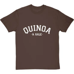 Quinoa And Kale T-Shirt -ThinkWear Collective Sales quinoa and kale tshirt 2 hazelnuttshirt