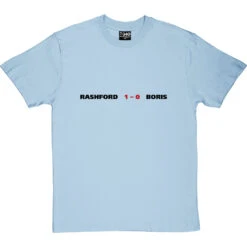 Rashford 1, Boris 0 T-Shirt -ThinkWear Collective Sales rashford 1 boris 0 tshirt 1 skybluetshirt