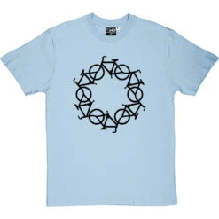Re-Cycle T-Shirt -ThinkWear Collective Sales re cycle tshirt 1 skybluetshirt