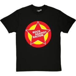 Rock Against Racism T-Shirt -ThinkWear Collective Sales rock against racism tshirt 178 blacktshirt