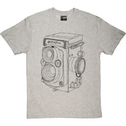 Vintage Rolleiflex Camera T-Shirt -ThinkWear Collective Sales rolleiflex camera tshirt 1 lightoxfordtshirt