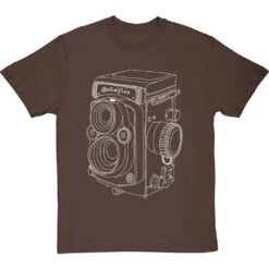 Vintage Rolleiflex Camera T-Shirt -ThinkWear Collective Sales rolleiflex camera tshirt 2 hazelnuttshirt