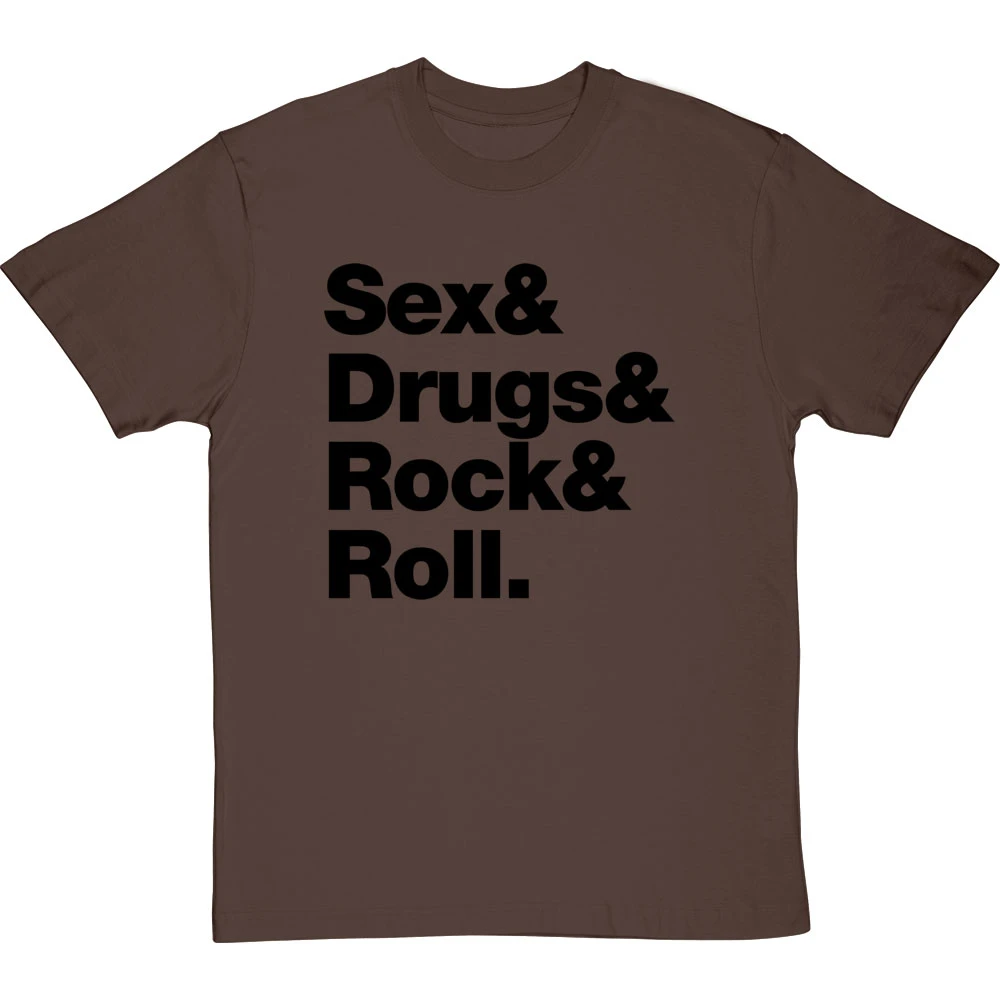 Sex & Drugs & Rock & Roll T-Shirt 6 Sex & Drugs & Rock & Roll T-Shirt - Image 6
