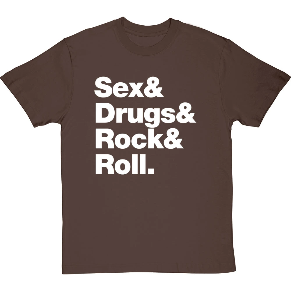 Sex & Drugs & Rock & Roll T-Shirt 12 Sex & Drugs & Rock & Roll T-Shirt - Image 12