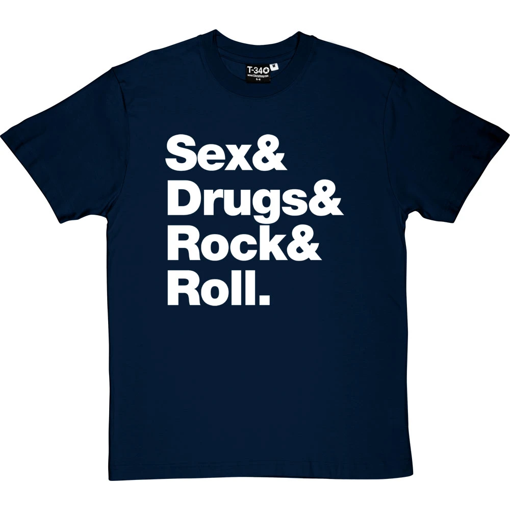 Sex & Drugs & Rock & Roll T-Shirt 18 Sex & Drugs & Rock & Roll T-Shirt - Image 18