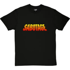 Sabotage T-Shirt -ThinkWear Collective Sales sabotage tshirt blacktshirt
