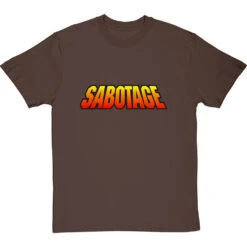 Sabotage T-Shirt -ThinkWear Collective Sales sabotage tshirt hazelnuttshirt