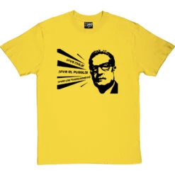 Salvador Allende T-Shirt -ThinkWear Collective Sales salvador allende tshirt 118 yellowtshirt