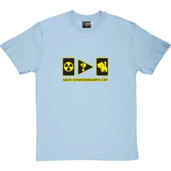 Save Schrodinger's Cat T-Shirt 20 Save Schrodinger's Cat T-Shirt -ThinkWear Collective Sales saveschrodingerscat skybluetshirt