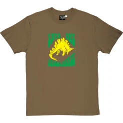 Save The Stegosaurus T-Shirt -ThinkWear Collective Sales savethestegosaurus olivetshirt