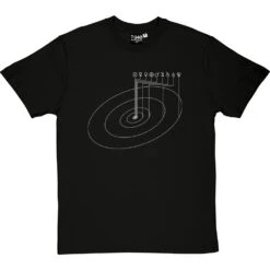 Scale Diagram Of The Solar System T-Shirt