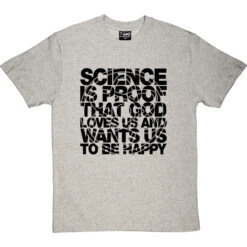 Science Is Proof T-Shirt -ThinkWear Collective Sales science is proof tshirt 1 lightoxfordtshirt
