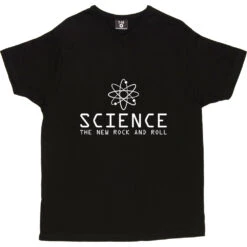 Science: The New Rock And Roll T-Shirt -ThinkWear Collective Sales science new rock and roll tshirt 2 black mens v neck tshirt
