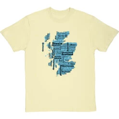 Scotland Languages T-Shirt -ThinkWear Collective Sales scotland languages tshirt 1 naturaltshirt
