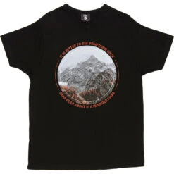 It Is Better To See Something Once Than Hear About It A Hundred Times T-Shirt 17 It Is Better To See Something Once Than Hear About It A Hundred Times T-Shirt -ThinkWear Collective Sales see something once tshirt black mens v neck tshirt