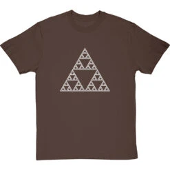 Sierpinski Triangle T-Shirt -ThinkWear Collective Sales sierpinski triangle tshirt 2 hazelnuttshirt